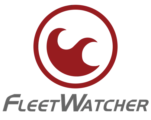 FleetWatcher logo Capital F and W-1 FleetWatcher logo Capital F and W-1